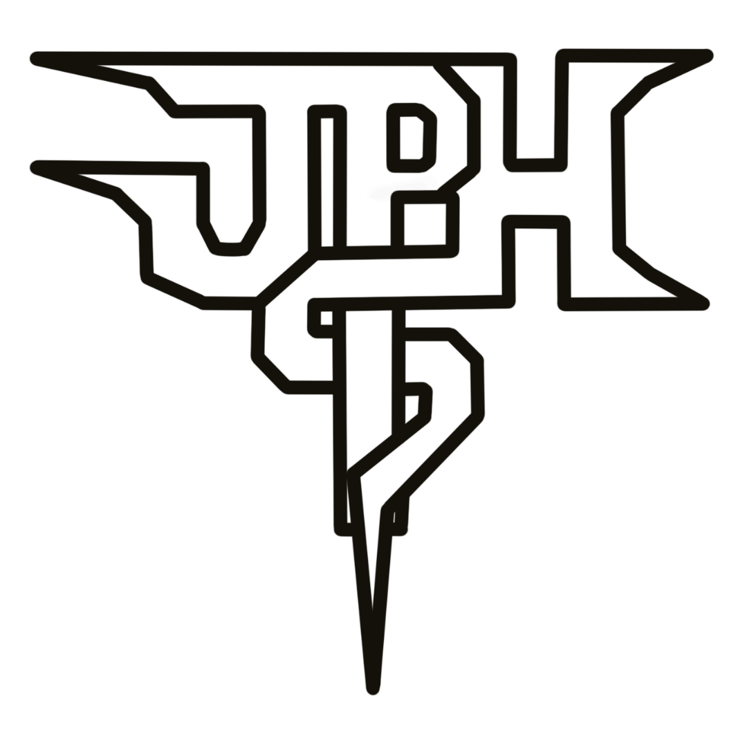Website logo "JPH", the letters of the company name Jupiter Power House